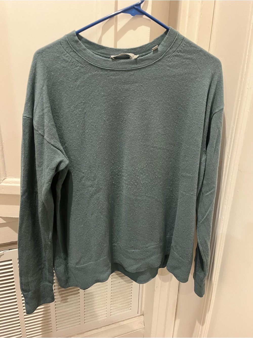 Vince teal cashmere sweater